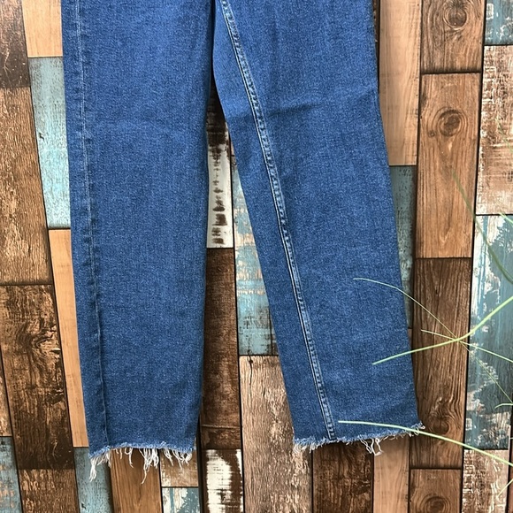 Divided 2  raw hem blue jeans - Picture 3 of 11